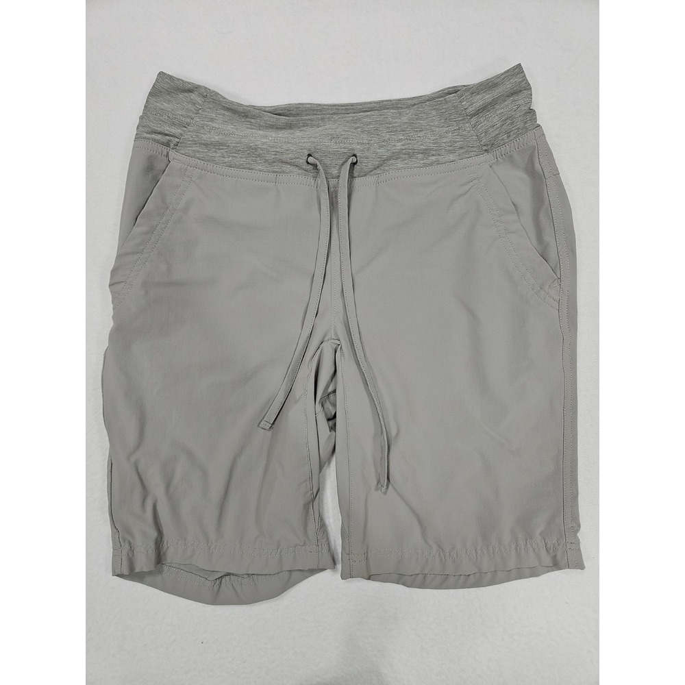 Duluth Trading Co Armachillo Cooling Shorts Womens 4 Gray 10"‎ Nylon Stretch